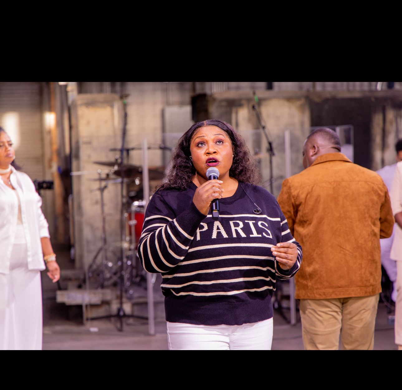 Bam-Dee leading worship