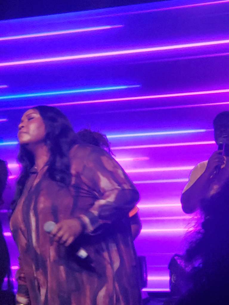Bam-Dee leading a live worship set